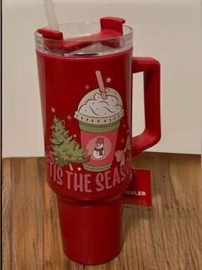 Christmas "Tis the Season" 40 oz Holiday Tumbler